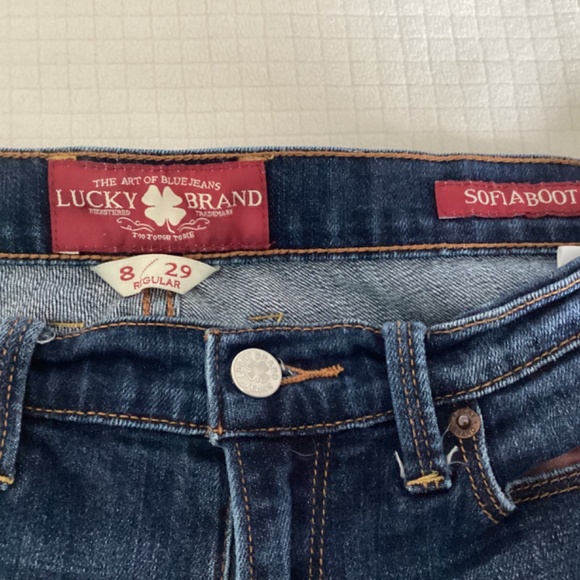 Lucky Brand Sofia Boot women’s jeans size 8/29 reg - Picture 7 of 10